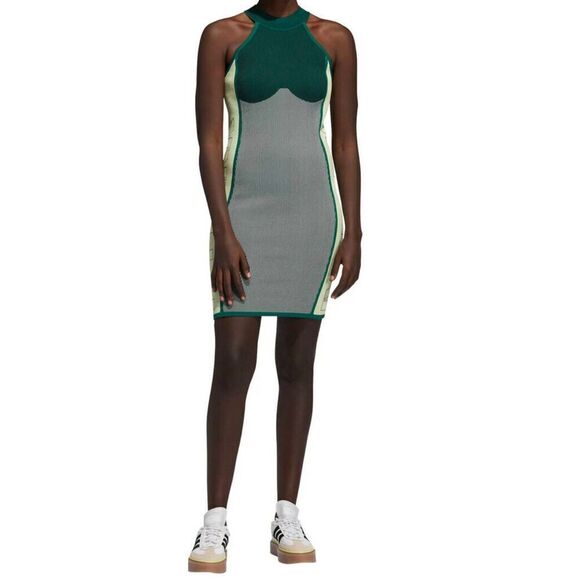 NWT ADIDAS X Ivy Park Knit Logo Dress Size Small - Picture 1 of 4